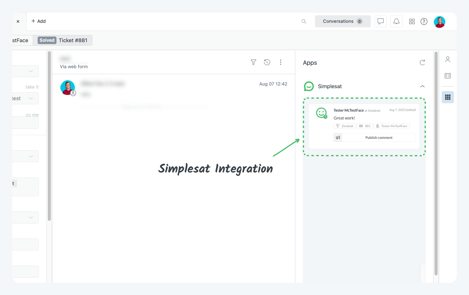 User Feedback Sidebar